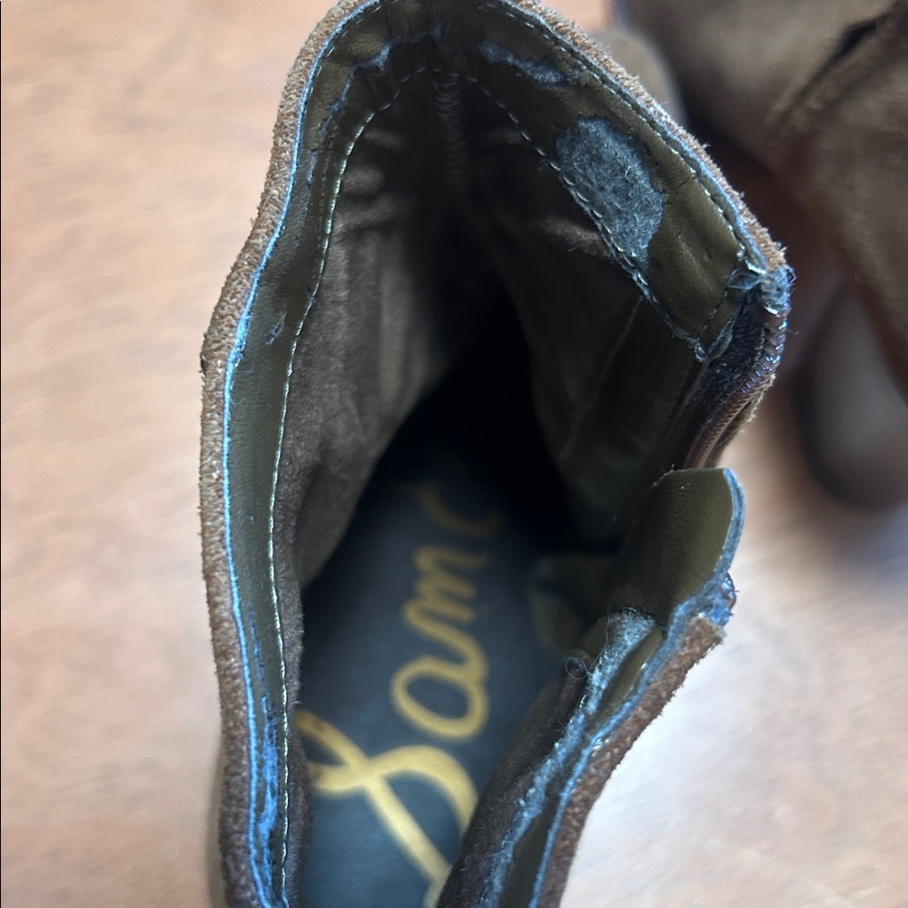 Sam Edelman Suede Booties - Picture 7 of 8